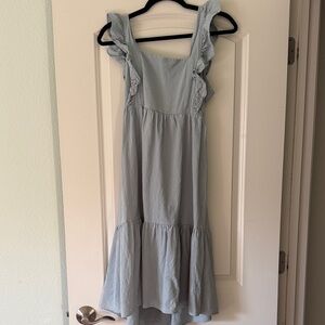 Light Blue flowy size medium